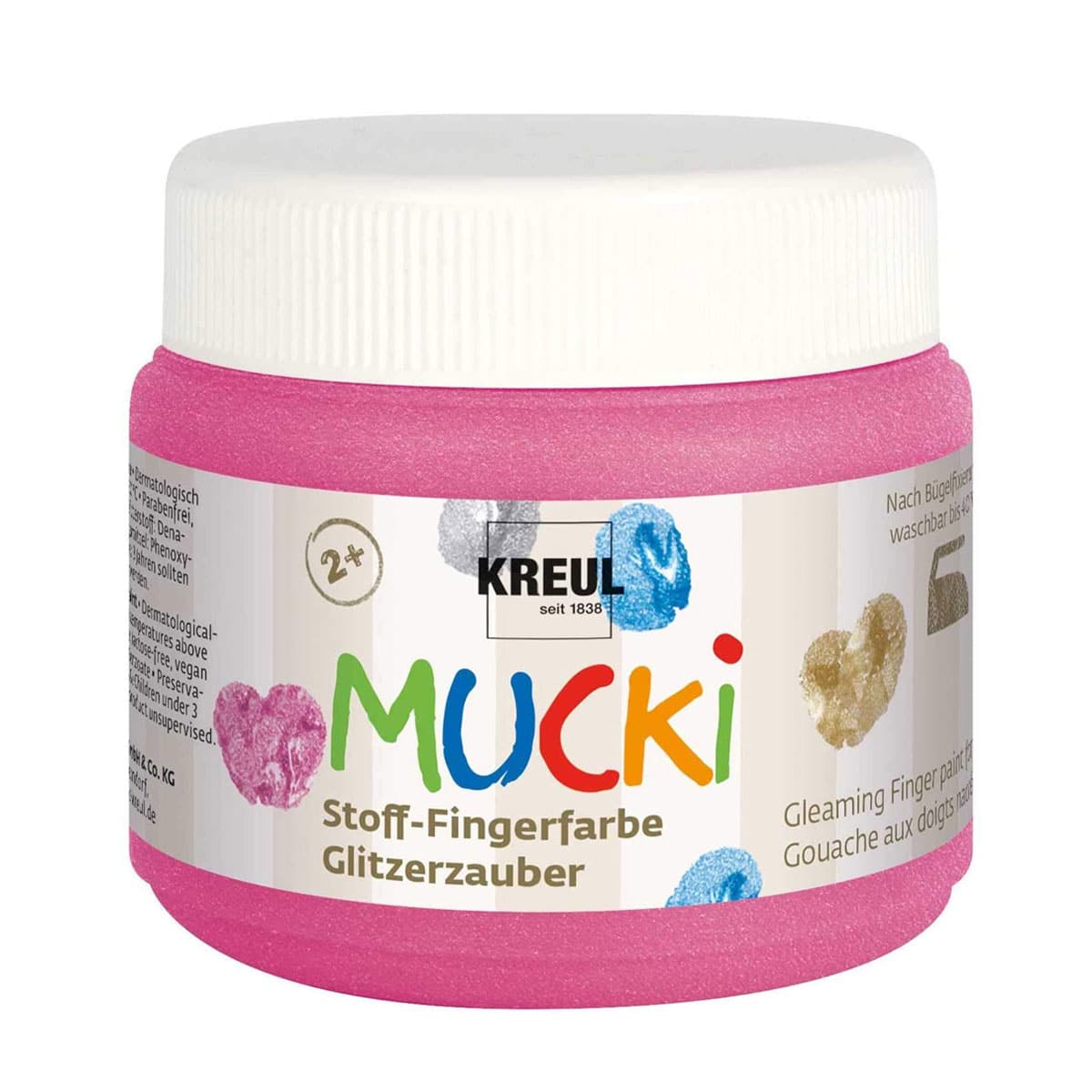 MUCKI Textil Fingerfarbe - 150 ml pro Einheit 