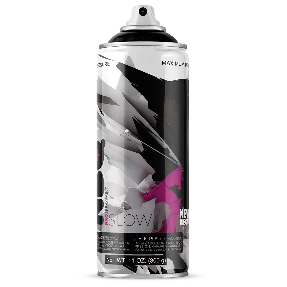 NBQ Slow Pro Spray Paint Transparent 400ml - Matte Oberfläche 