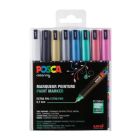 Posca PC1-MR Marker Metallic-Set – 8 Stk