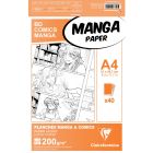 Clairefontaine A4 Manga Papier - 40 Blatt - Neutral