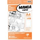 Clairefontaine A4 Manga Papier - 40 Blatt - 6-fache Teilung