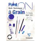 Clairefontaine Paint-ON A4 Block - genarbt