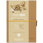 Clairefontaine Paint-ON Reisetagebuch - Naturpapier - Mischtechnik