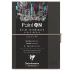 Clairefontaine Paint-ON Reisetagebuch - Schwarz - Mischtechnik