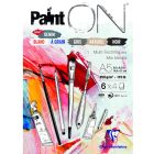 Clairefontaine Paint-ON A5 Block - 6 Farben