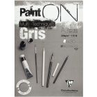Clairefontaine Paint-ON A3 Block - Grau