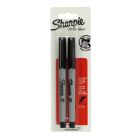Sharpie Schwarzer Permanentmarker, ultrafein 0,5 mm - 2x Packung