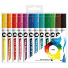 Molotow Aqua Color Brush Marker Basic Set 1