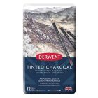 Derwent Tinted Charcoal 12 Bleistiftdose