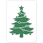 Weihnachtsbaum-Vorlage in 3 Größen