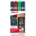 Edding 4095 Kreidemarker-Set mit 4 Farben