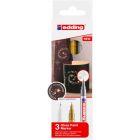 Edding 780 Farbmarker-Set mit 3 Metallic-Farben