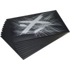 Essdee Scraperboard Silberfolie - 10 Stück