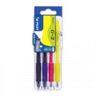 Pilot G-2 07 Set2Go Rollerball-Set mit 4 Neonfarben