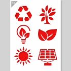 Grüne Energievorlage - A3-Größe