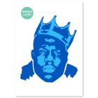 QBIX Notorious BIG Schablone - A3-Format - 2 Schichten