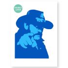 QBIX Lemmy Motörhead Schablone - A3 Format - 2 schichten