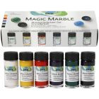 KREUL Magic Marmor-Effektfarbe Set mit 6 Grundfarben