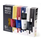 Liquitex Basics Acrylfarben-Set mit 5 Farben - 118ml