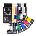 Liquitex Basics Acrylfarben-Set mit 6 Grundfarben - 22ml