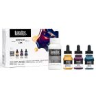 Liquitex Pro Acrylic Ink & Pouring Medium Satz mit 3 tiefen Farben