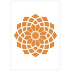 QBIX A3 Mandala Schablone