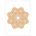 Mandala-Schablone in 3 Größen