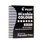 Pilot Parallel Pen Schwarze Patronen