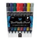 Pentel Dual Metallic-Pinselset