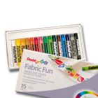 Pentel Textile Kreide Set von 15 Farben