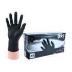 Qtop Nitril Handschuhe - 100 Stück - Schwarz