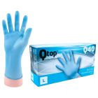 Qtop Q40 Blaue Nitrilhandschuhe 100x