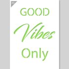 A3 Good Vibes Only Vorlage