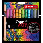 STABILO Cappi Filzstifte Set mit 12 Farben