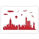 A3 New York City Skyline Vorlage