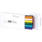 Tombow ABT PRO Marker-Set mit 12 Grundfarben
