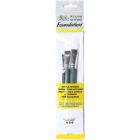 Winsor & Newton Foundation Acrylmalpinsel 3er Set - flach mit kurzem Stiel