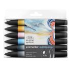 Winsor & Newton Promarker Watercolour Himmel 6er-Set Aquarellmarker