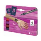 Kreul Tattoo-Stift Set + 2 Schablonen