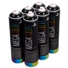 MTN Mega Colors Paket - 6x Schwarz