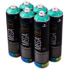 MTN Mega Colors Paket - 6x Türkis