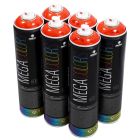 MTN Mega Colors Paket - 6x Rot