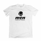 MTN T-shirt Basic Logo Vorderseite Weiß