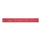 Transotype 30 cm Aluminium Lineal