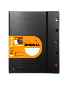Rhodia ExaBook - A4 + schwarz gefüttert