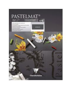 Clairefontaine Pastelmat pad No.6 - 18x24cm - Anthrazit