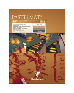 Clairefontaine Pastelmat pad No.2 - 18x24cm - Braun