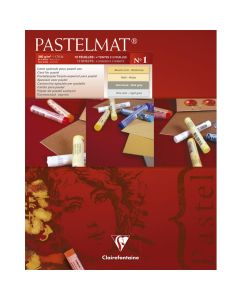 Clairefontaine Pastelmat pad No.1 - 24x30cm - Creme / Grau