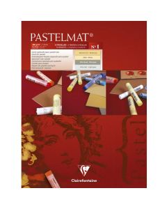 Clairefontaine Pastelmat pad No.1 - 30x40cm - Creme / Grau