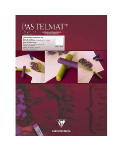 Clairefontaine Pastelmat pad No.3 - 24x30cm - Weiß